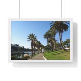 Echo Park Premium Framed Horizontal Poster (Color: White, size: 18‚Ä≥ √ó 12‚Ä≥)